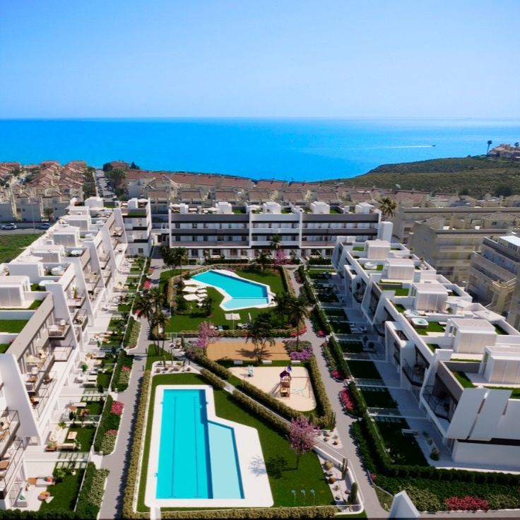 Aerial view of new residential developments on the Costa Blanca in 2026